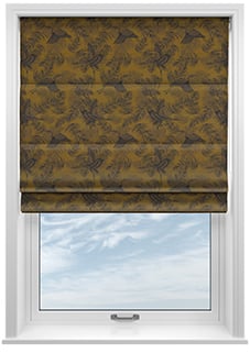 Kotori, Gilt - Twist&Fit Roman Blind